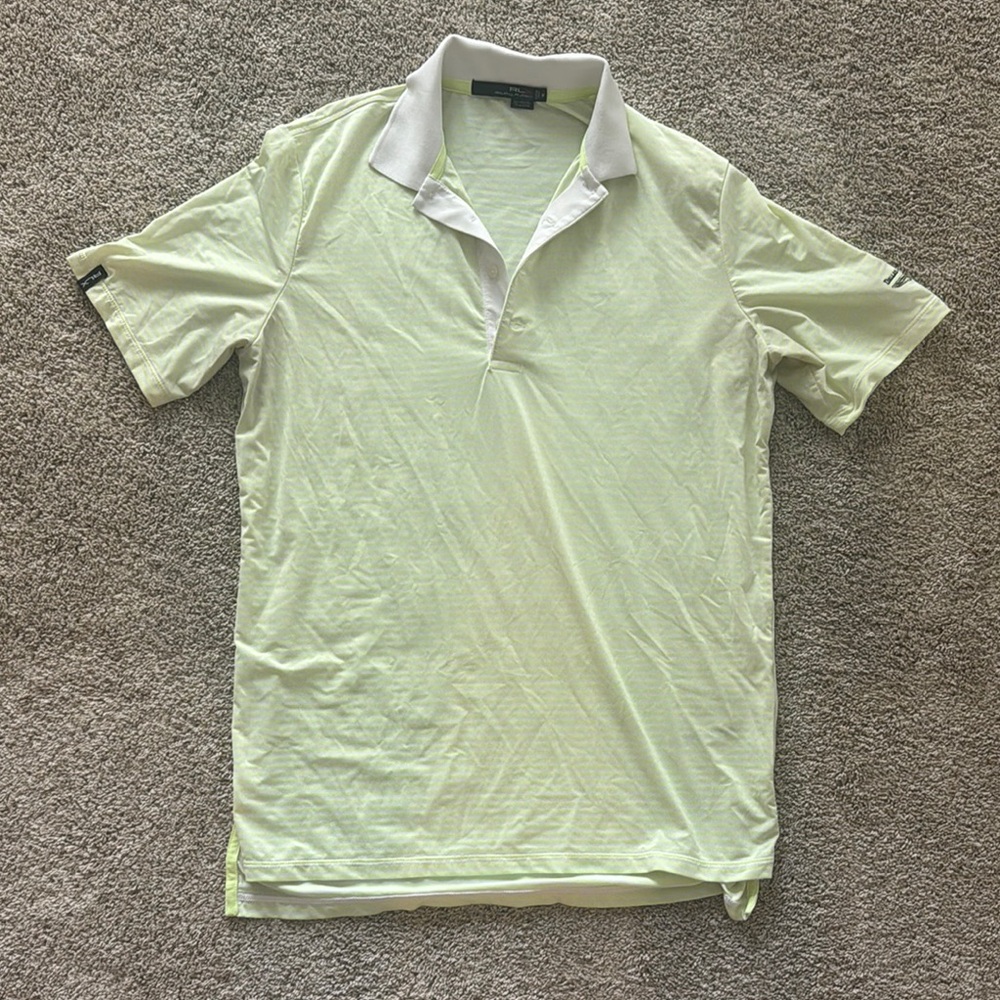Ralph Lauren Green Polo Shirt Classic Cotton